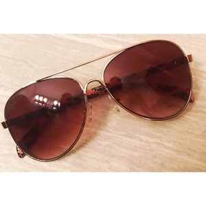 Aviator Sunglasses - Aztec Print - Women’s/Juniors